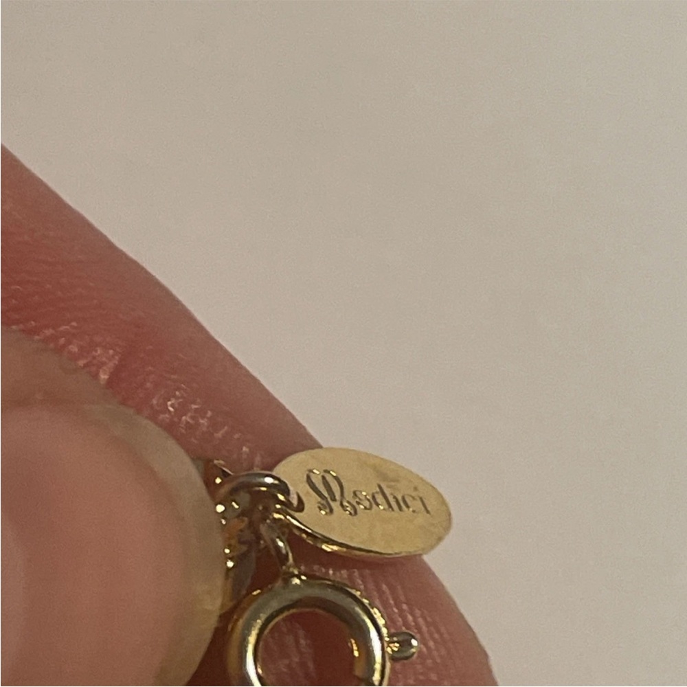 Vintage Gold Tone Bracelet Signed Medici